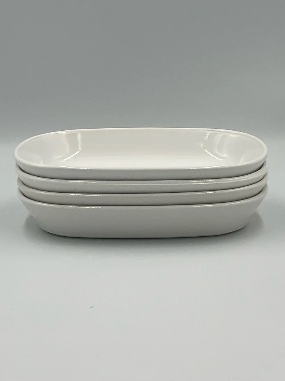 Vintage Corning Ware White “Sidekick” Serving Dishes - Set of 4